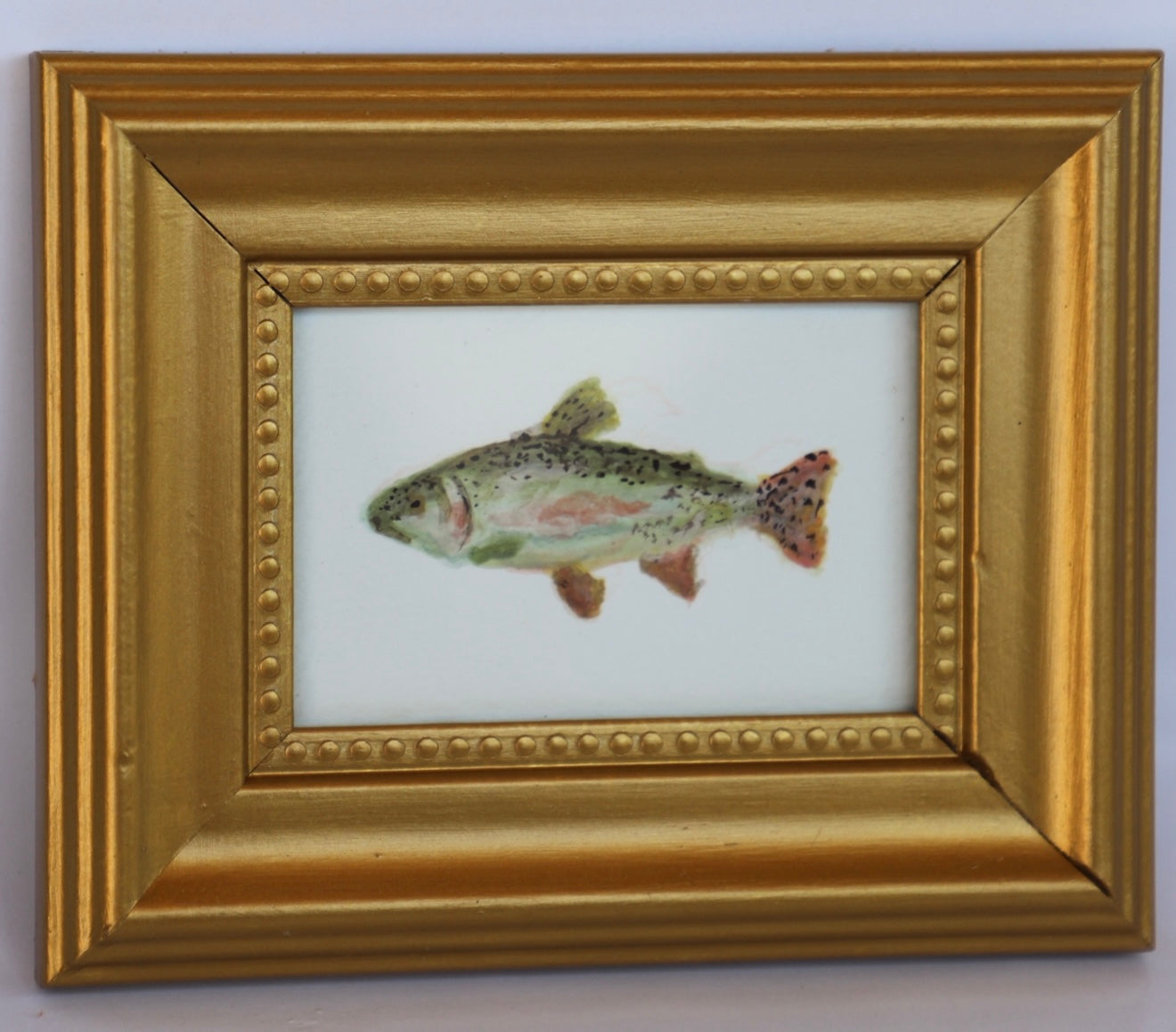 Original Fish Watercolor Painting (4.25 x 5.25)