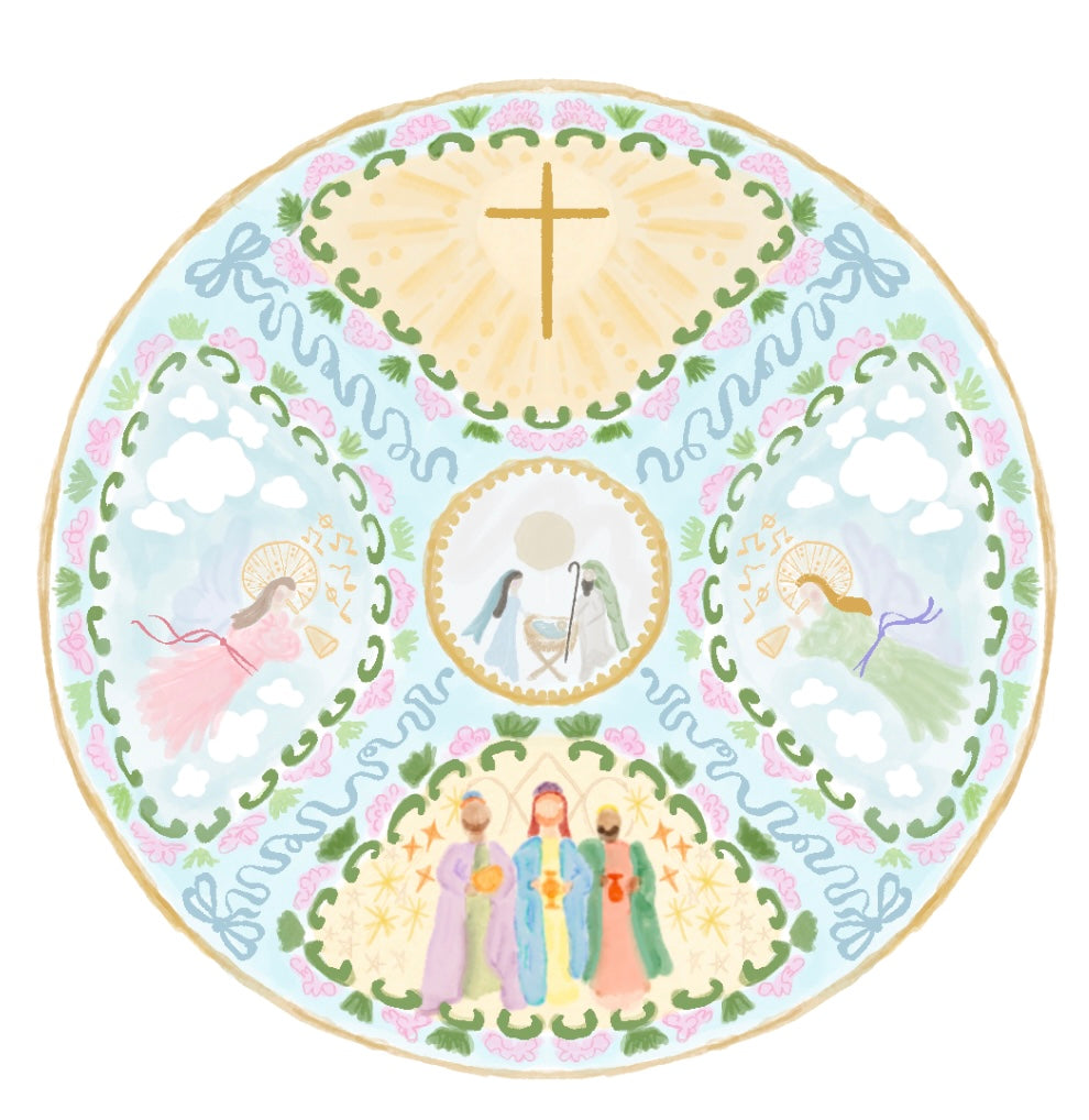 Merry Medallion Notepad