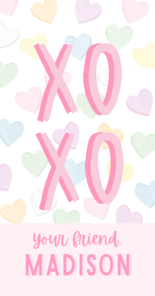 XOXO Gift Tag