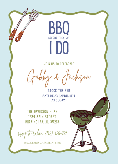 BBQ Before They Say I Do