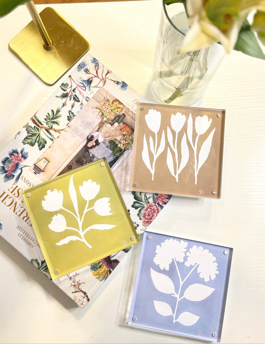 Floral Acrylic Framed Print