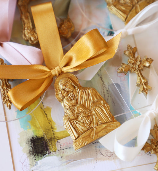 Mary & Jesus Intaglio Ornament