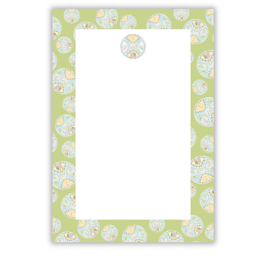 Merry Medallion Notepad