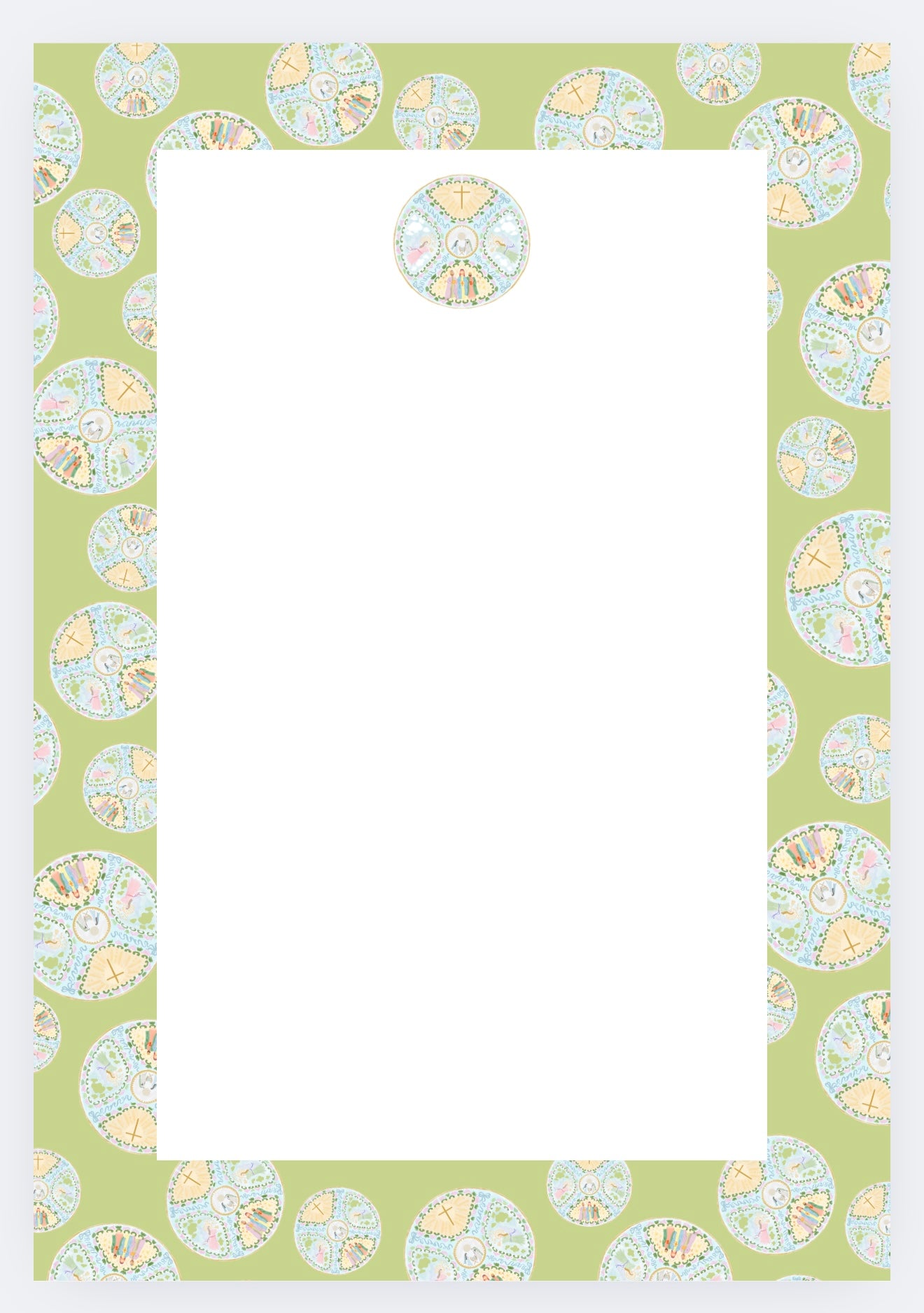 Merry Medallion Notepad