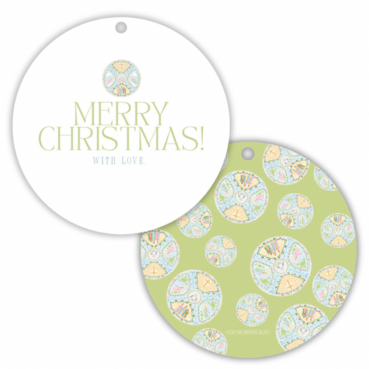 Merry Medallion Gift Tags
