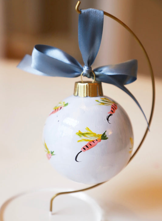 Fish Painted Ornament (FINAL SALE)