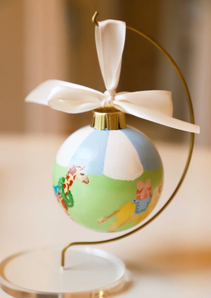 “Follow Along!” Painted Ornament (FINAL SALE)