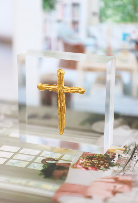 Acrylic Cross Block