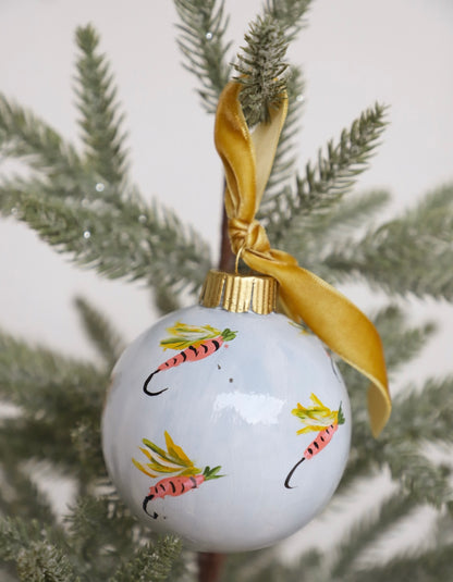 Fish Painted Ornament (FINAL SALE)