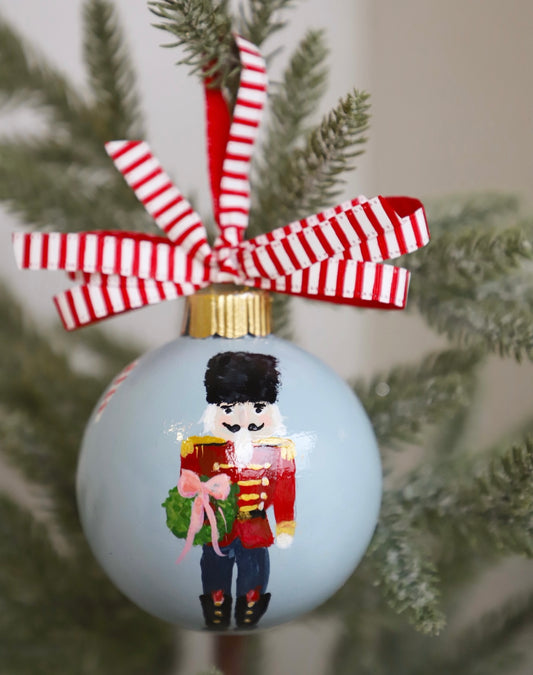Nutcracker Painted Ornament (FINAL SALE)