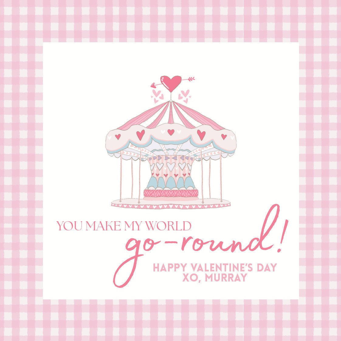 Go - Round Gift Tag