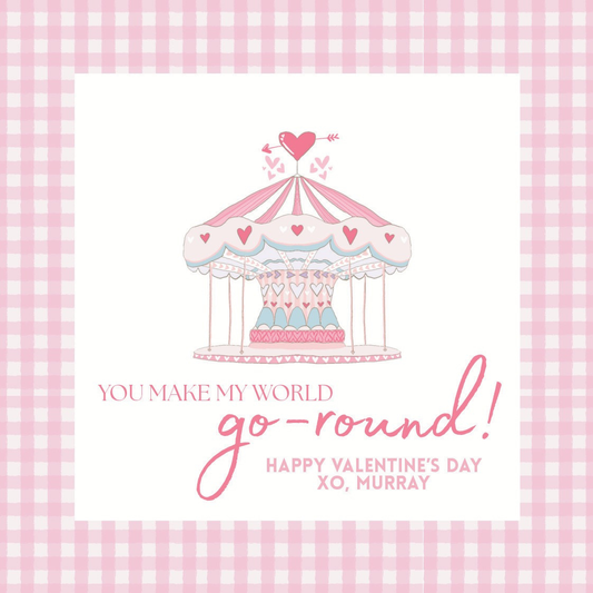 Go - Round Gift Tag