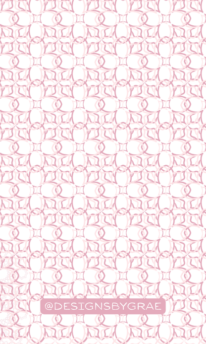 Floral Happy Valentine's Day Gift Tag