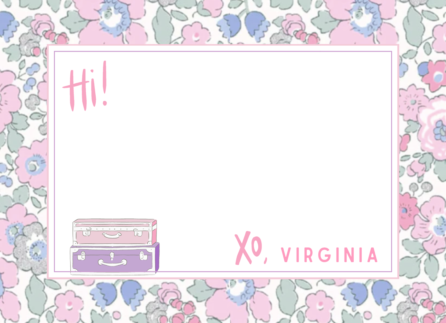 Liberty Camp Stationary Set