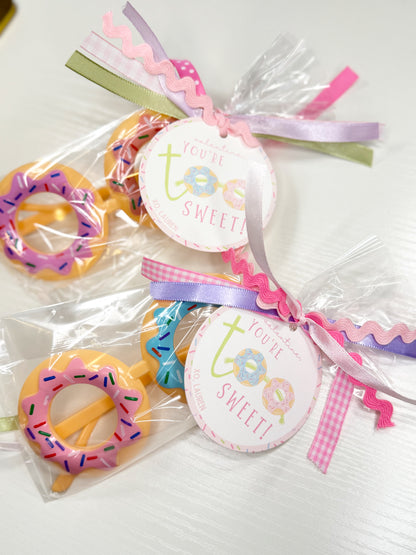 Donut Glasses Gift Tag
