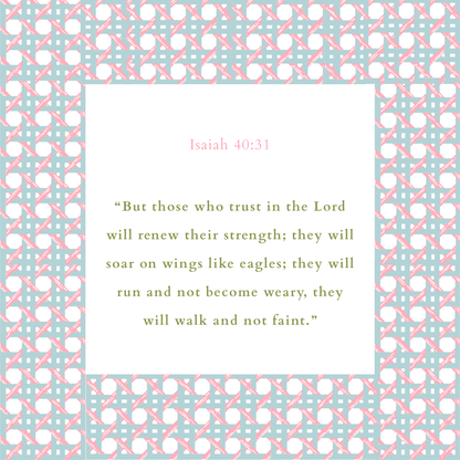 Rattan Scripture Cards