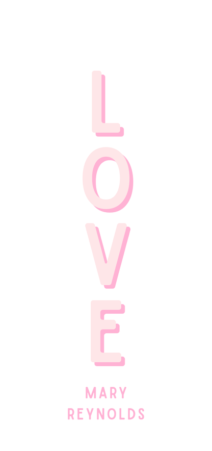 LOVE Gift Tag