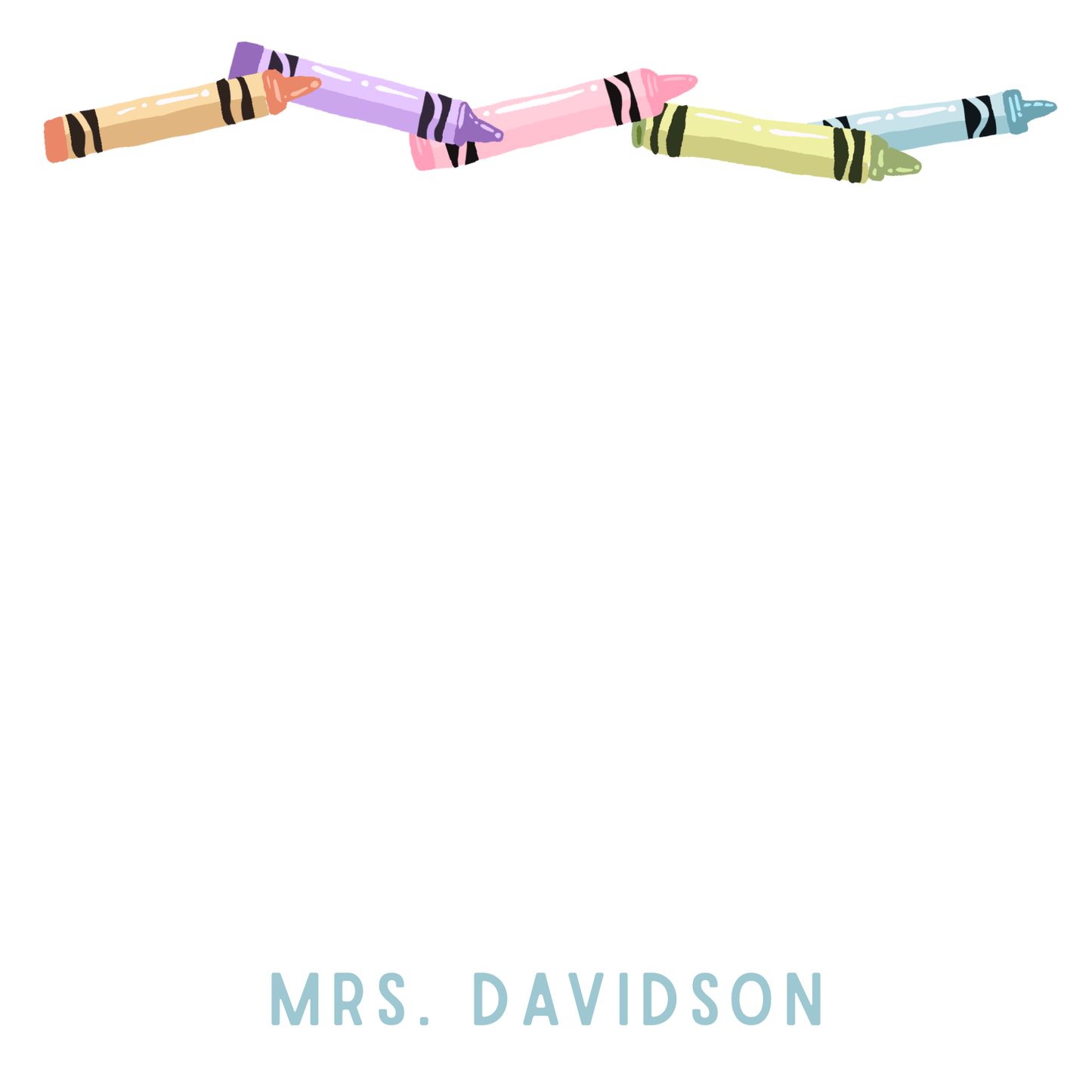 Crayon Teacher Notepad