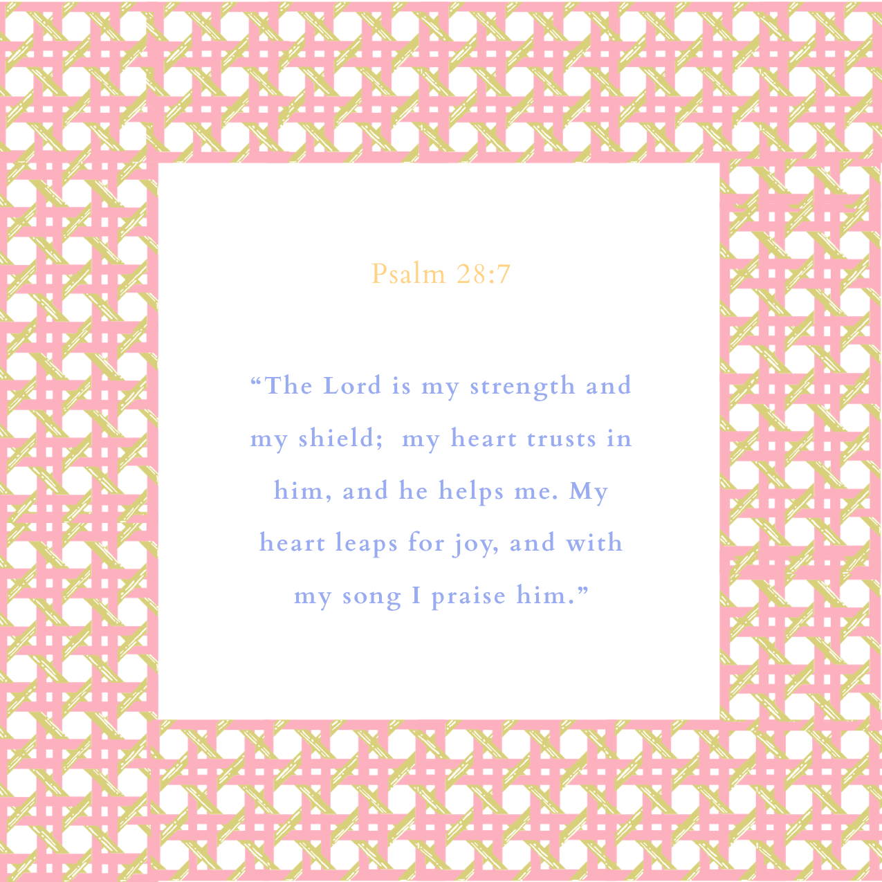 Rattan Scripture Cards