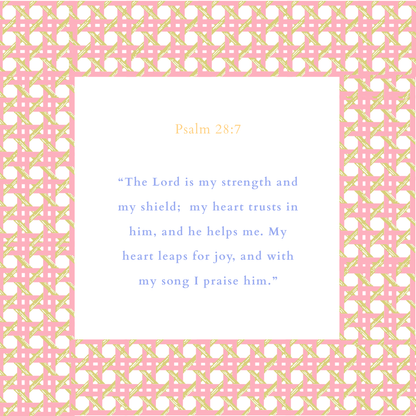 Rattan Scripture Cards