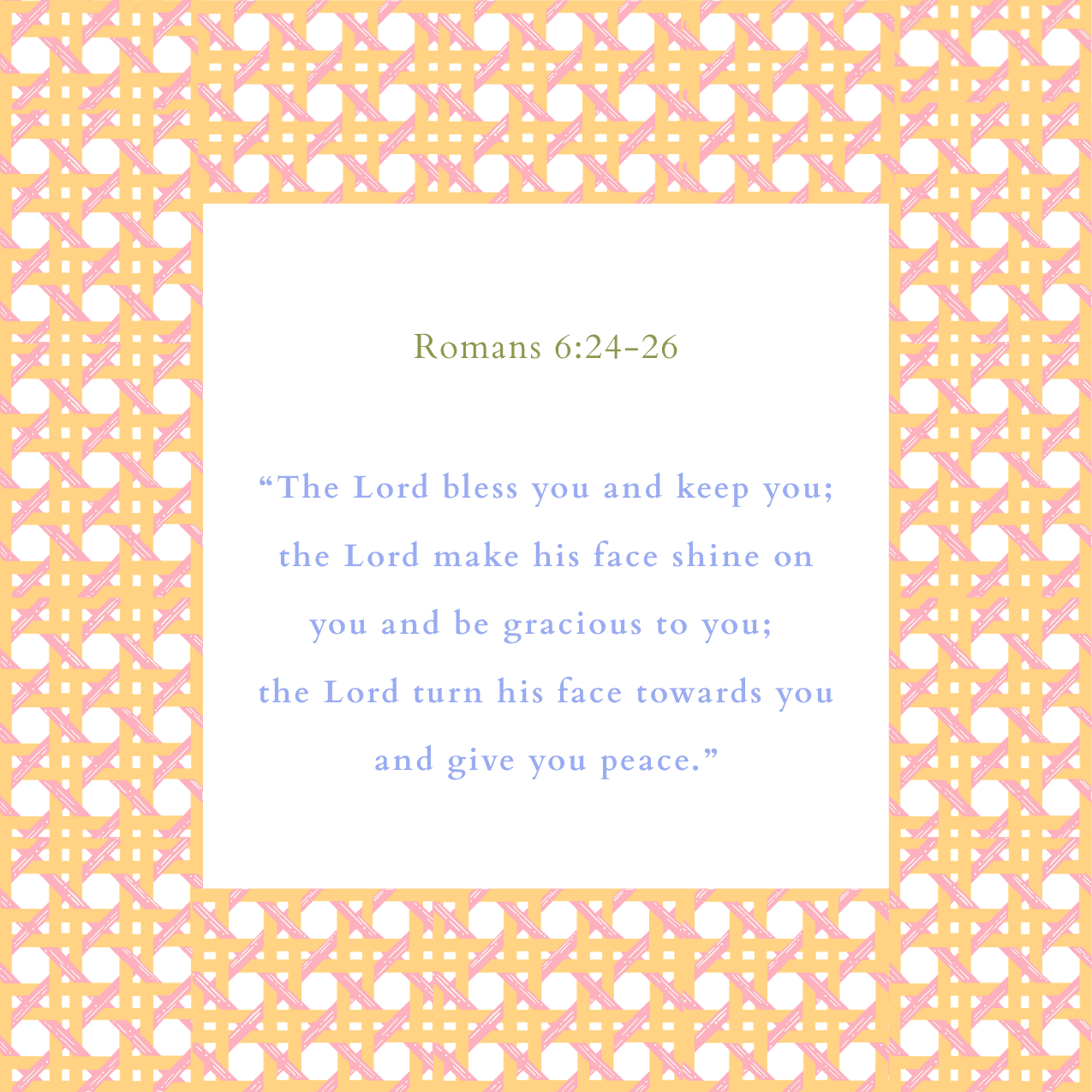 Rattan Scripture Cards