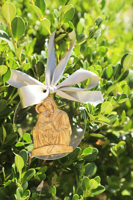 Mary & Jesus Intaglio Ornament