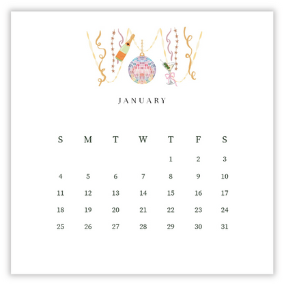 2026 Classic Calendar