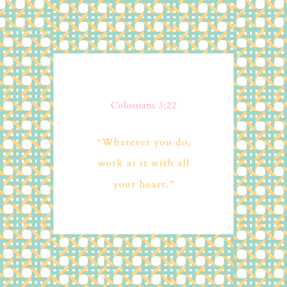 Rattan Scripture Cards