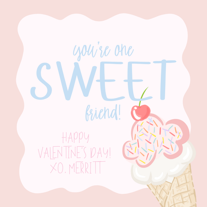 Sweet Friend Gift Tag